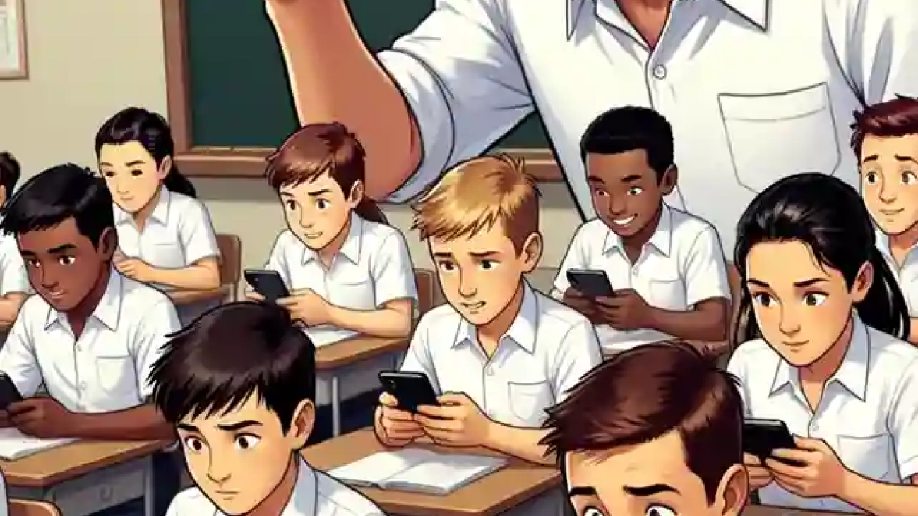 La vida escolar con smartphones o vivir eternamente en otro lugar_11zon