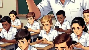 La vida escolar con smartphones o vivir eternamente en otro lugar_11zon