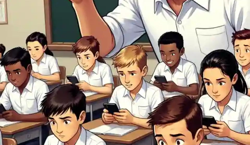 La vida escolar con smartphones o vivir eternamente en otro lugar_11zon